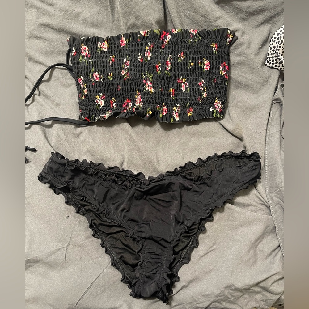 Bandeaux bikini swimsuit